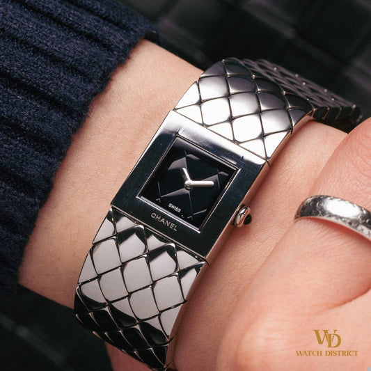 Chanel Matelasse Watch H0009