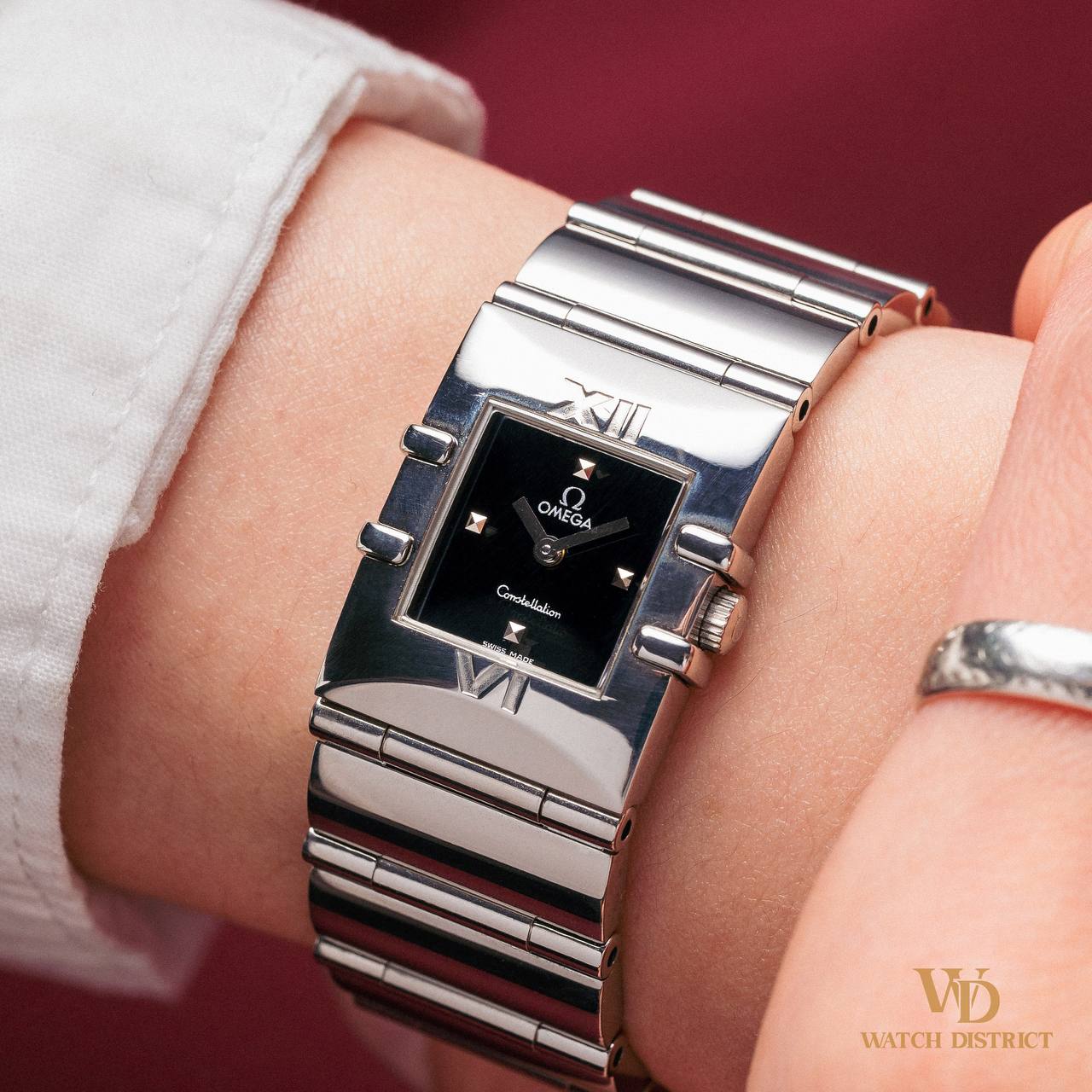 Omega Constellation Kare Quadras 1521.41