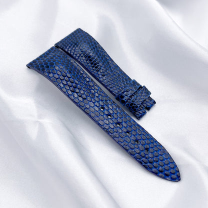 20mm Royal Blue Lizard Leather Universal Strap