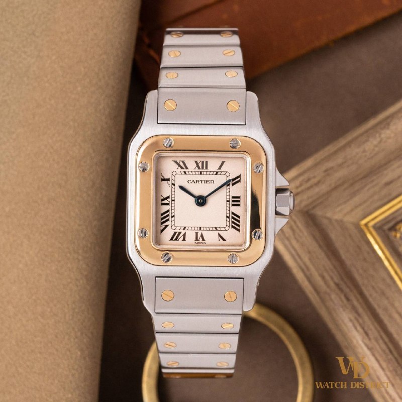Cartier Santos Galbée W20012C4