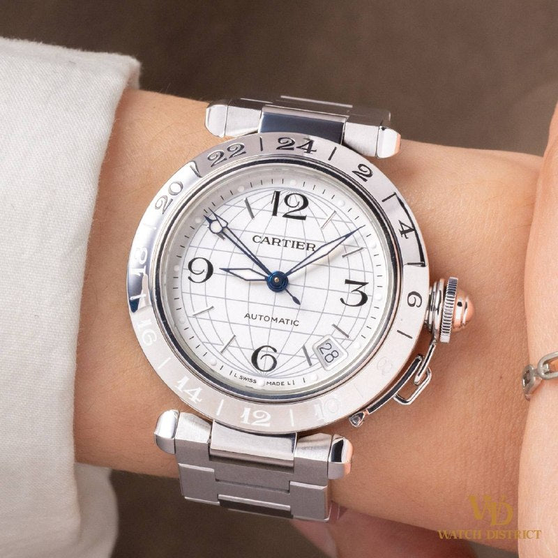 Cartier Pasha C GMT W31078M7