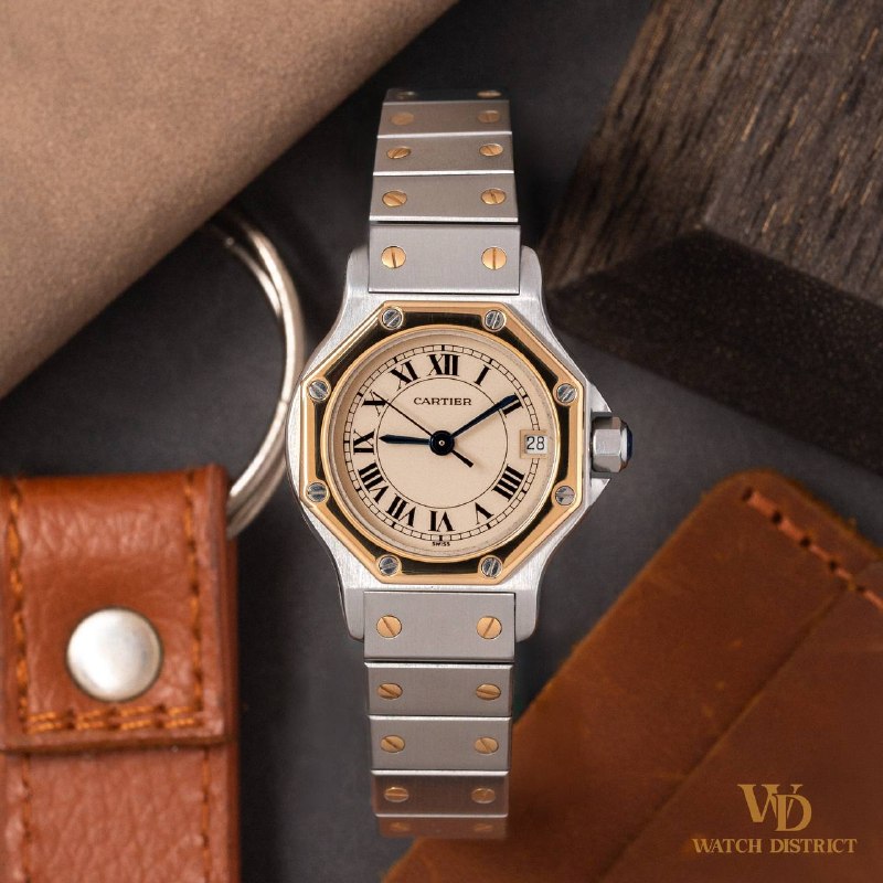 Cartier Santos Ronde Octagon 187903