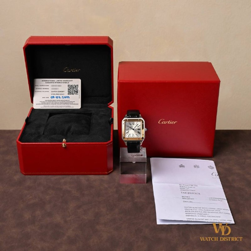 Cartier 33x46mm Santos-Dumont W2SA0017