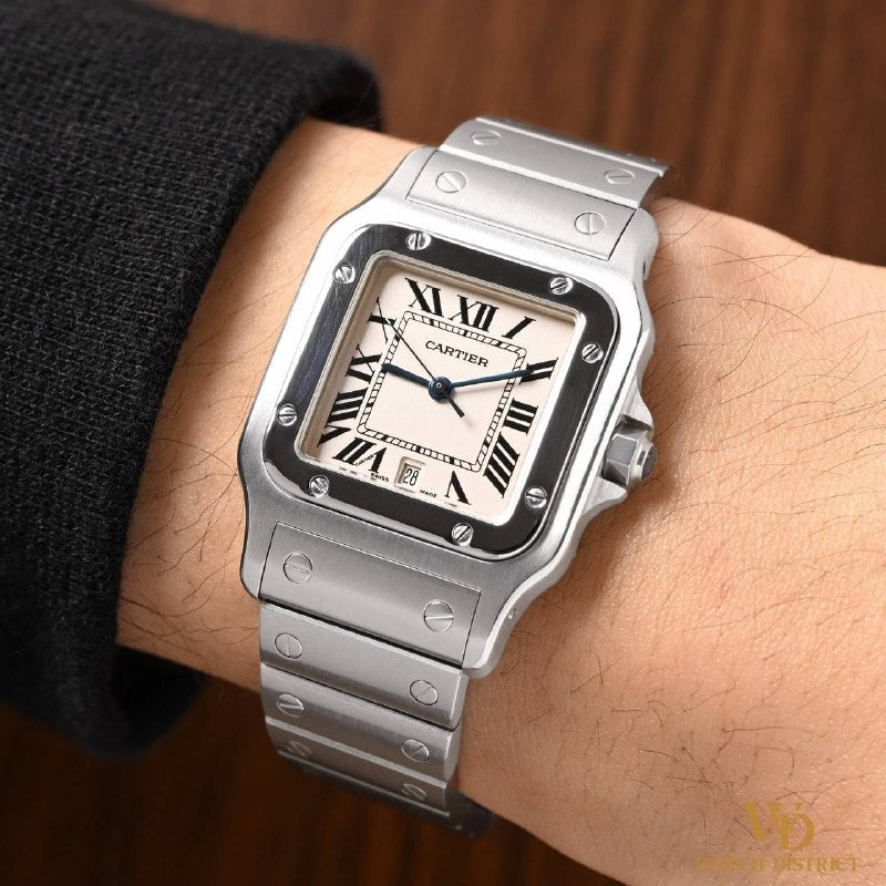 Cartier 29x41mm Santos de Galbée W20060D6