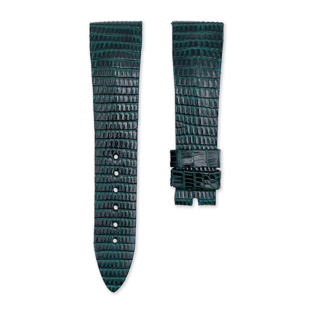 20mm Vert Green Lizard Leather Universal Strap