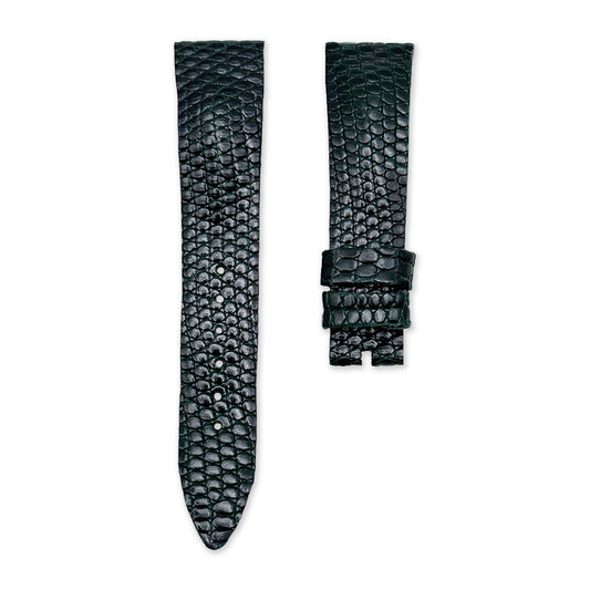 19mm Armstrong Green Lizard Leather Universal Strap