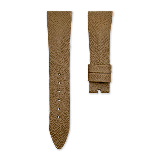 20mm Etoupe Brown Calf Leather Universal Strap