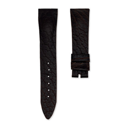 20mm Dark Brown Seal Leather Universal Strap