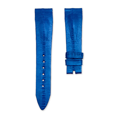 19mm Sapphire Blue Eel Leather Universal Strap