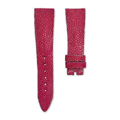 20mm Blush Pink Stingray Leather Universal Strap