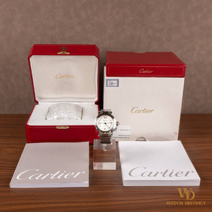 Cartier Pasha C GMT W31078M7