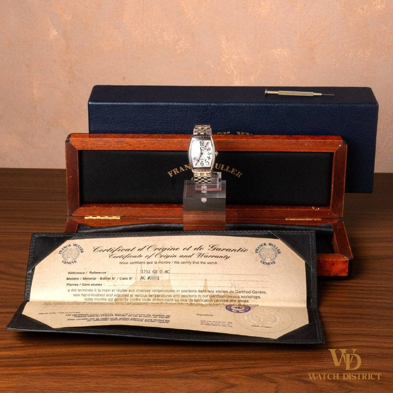 Franck Muller 25 x Tonneau Curvex 1752QZ