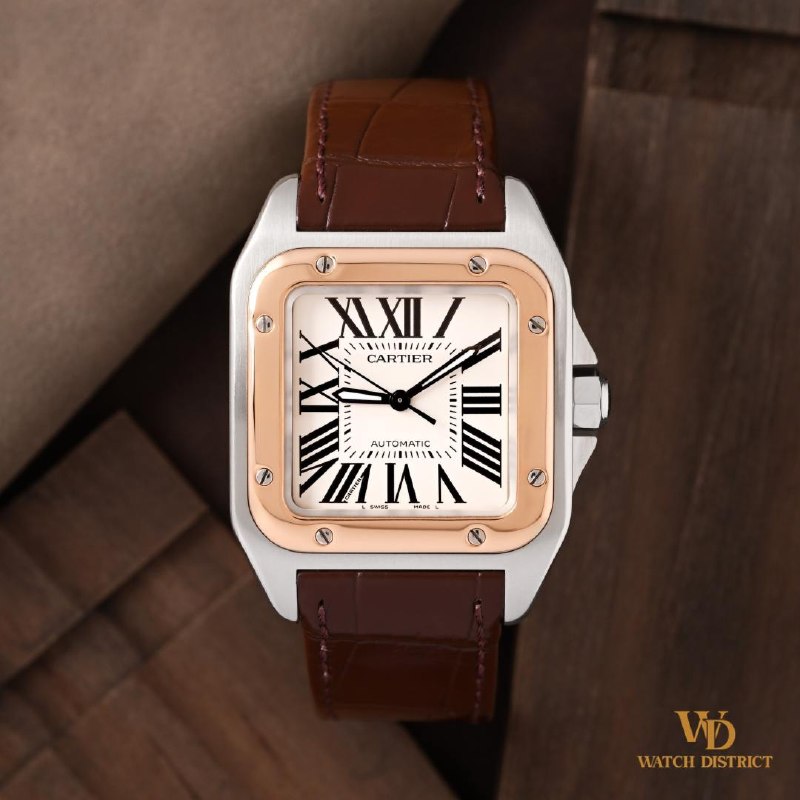 Cartier 33x Santos 100 W20106X8