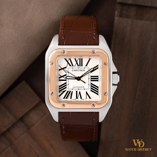 Cartier 33x Santos 100 W20106X8