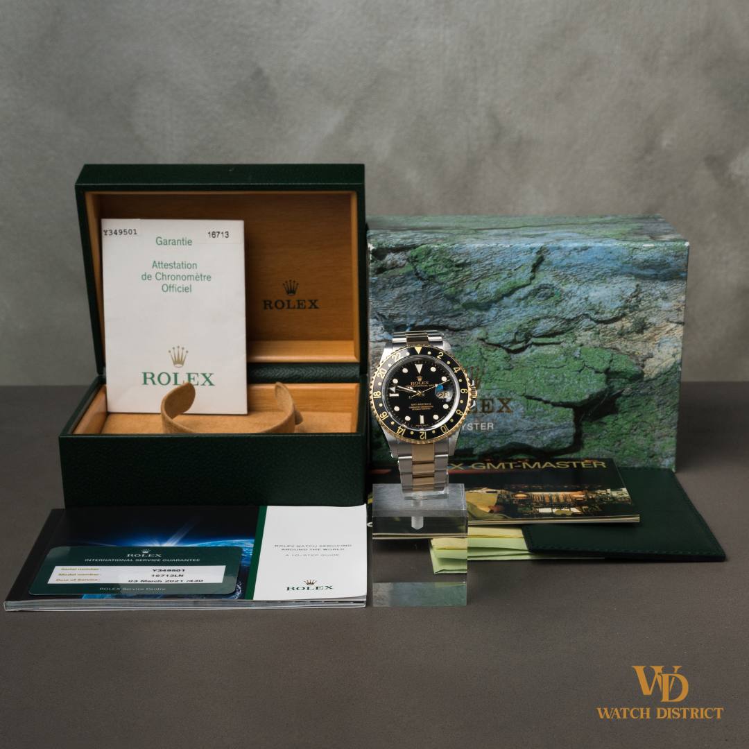 40mm Rolex GMT-Master II 16713
