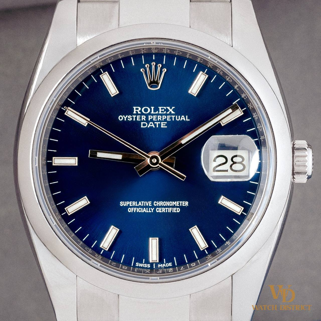 Rolex Oyster Perpetual Date 115200