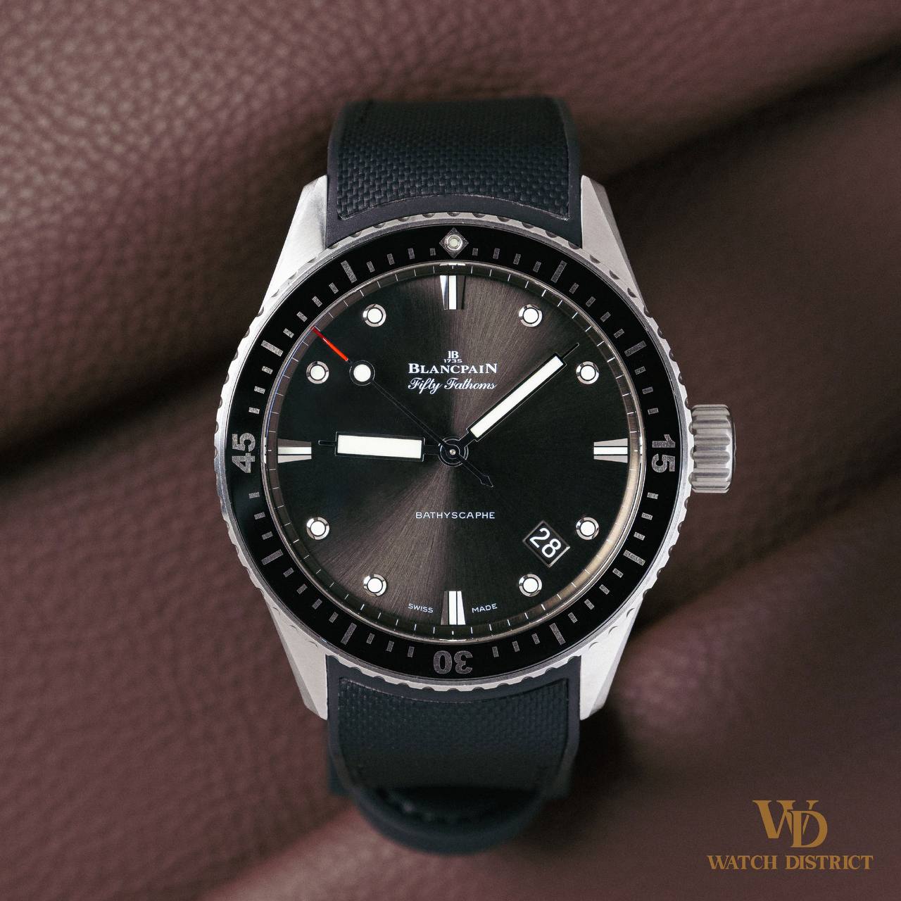 Blancpain Fifty Fathoms Bathyscaphe 5000-1110-K52A
