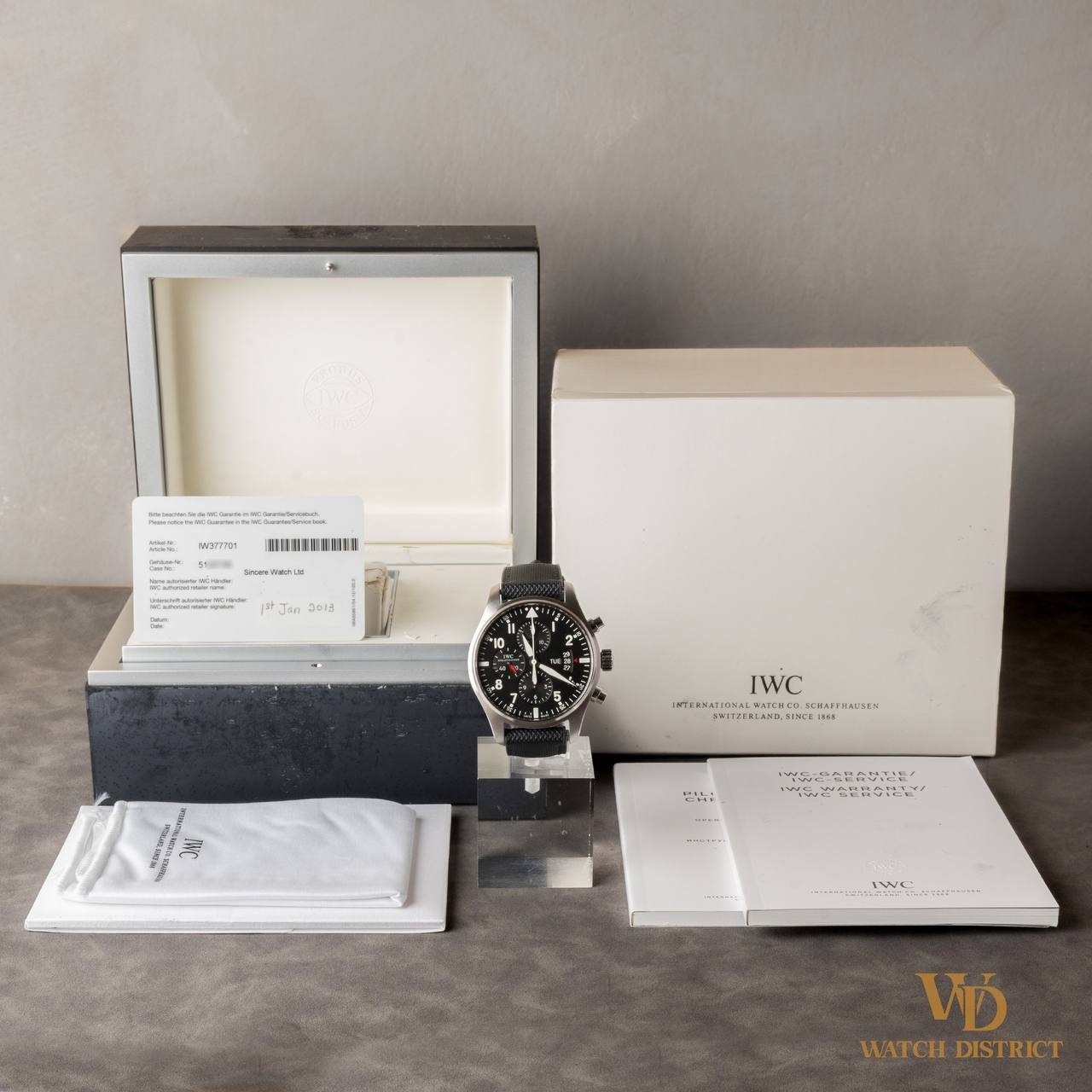 IWC Pilot’s Watch Chronograph IW377701