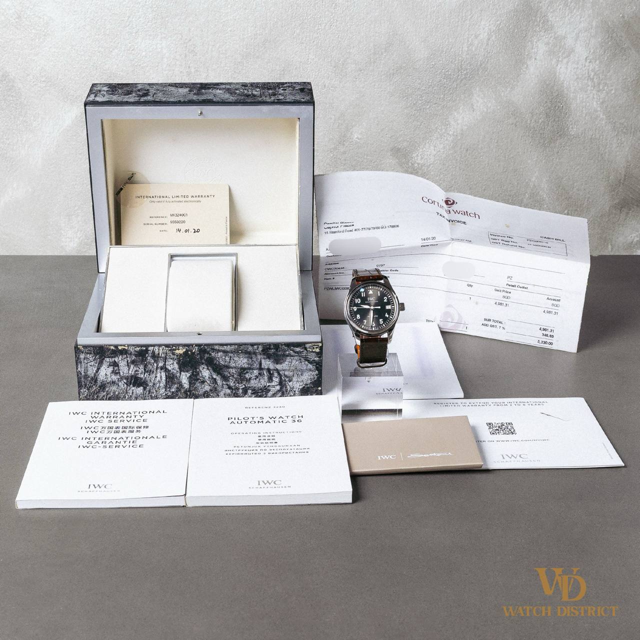 IWC Pilots Watch IW324001
