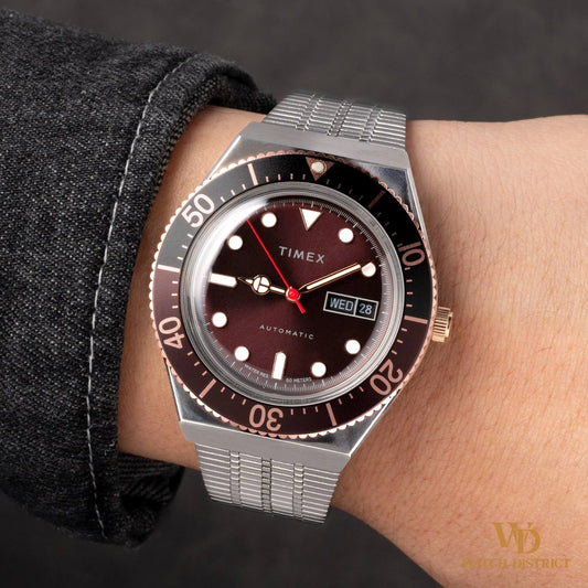 Timex M79 Automatic Maroon TW2U96900