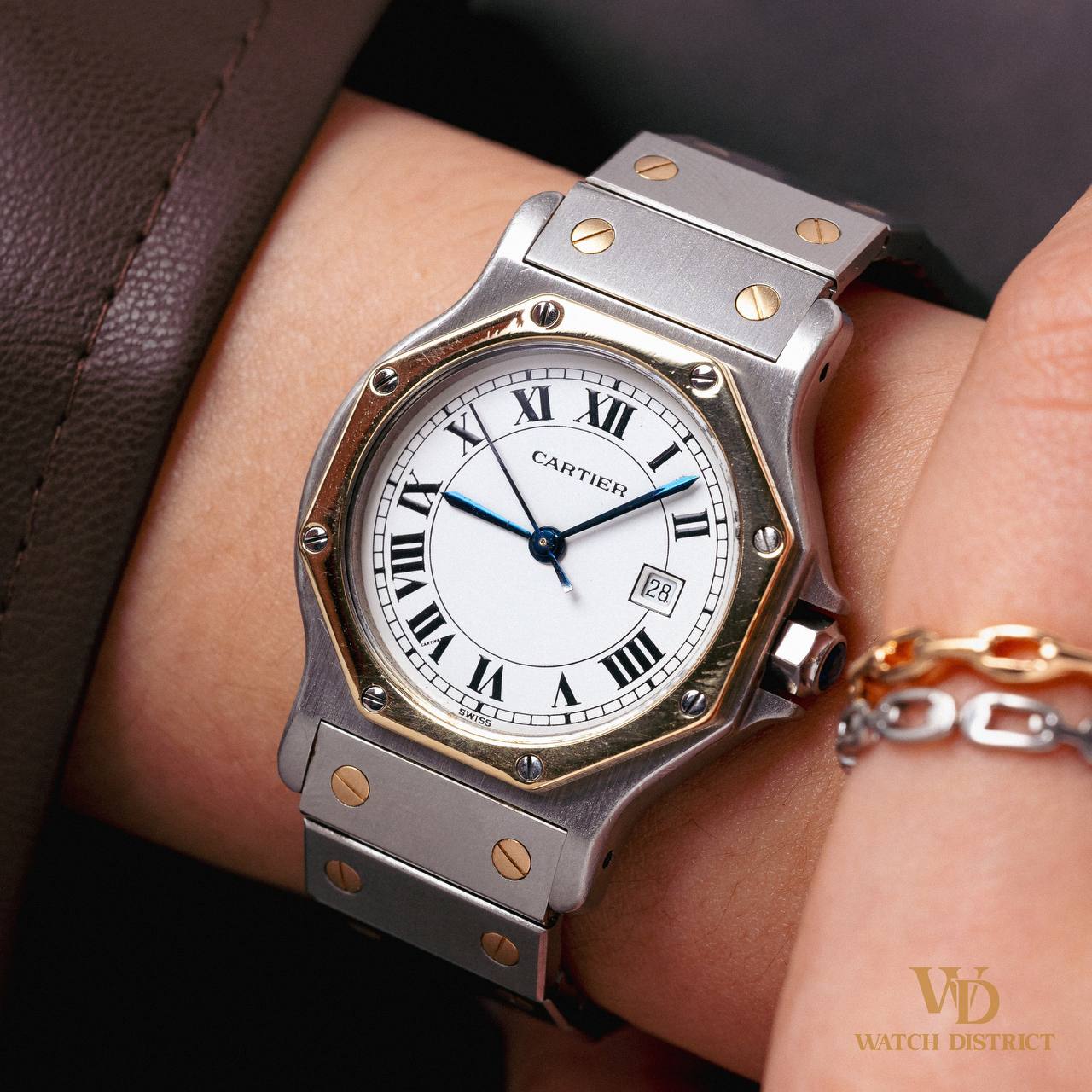 Cartier Santos Octagon 2966