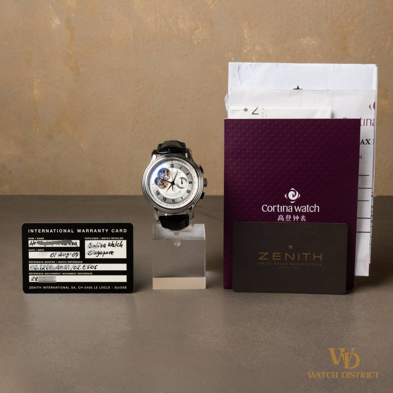 Zenith El Primero Chronomaster XXT 03.1260.4021/02.C505