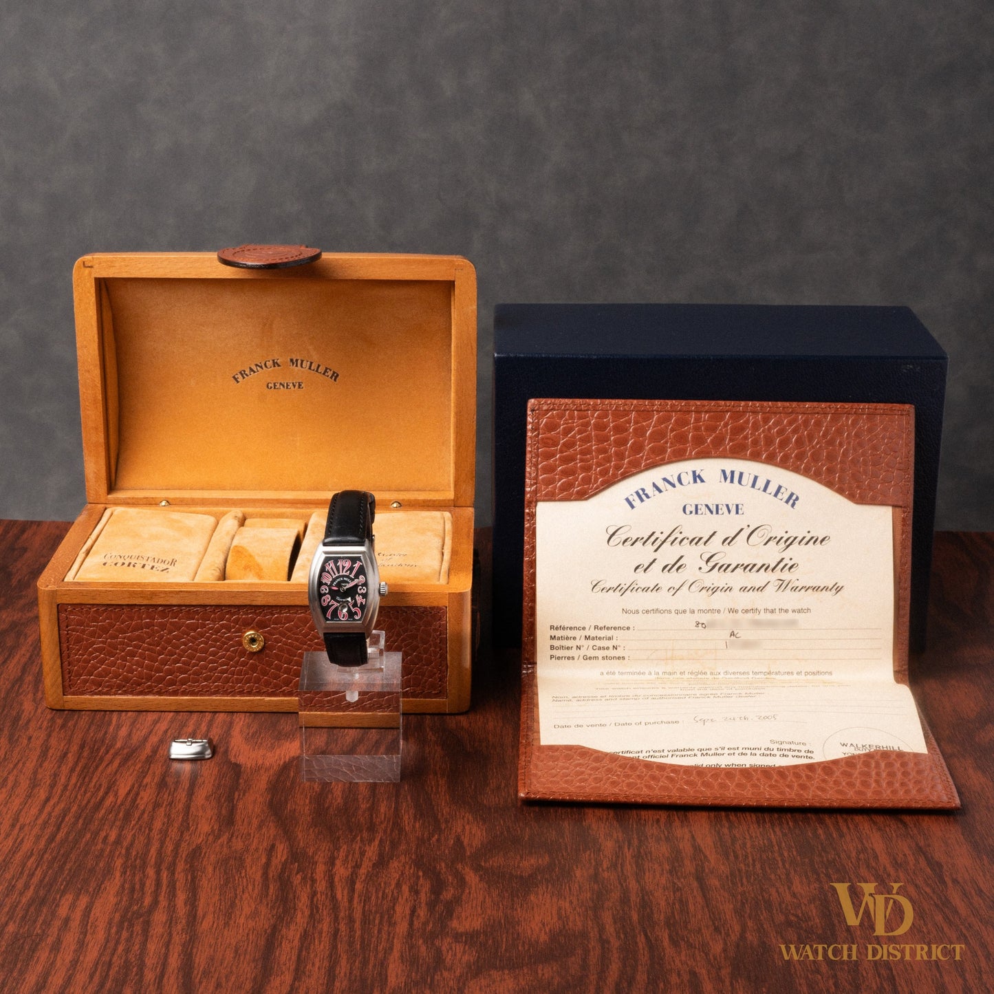 Franck Muller Conquistador Black 8005L