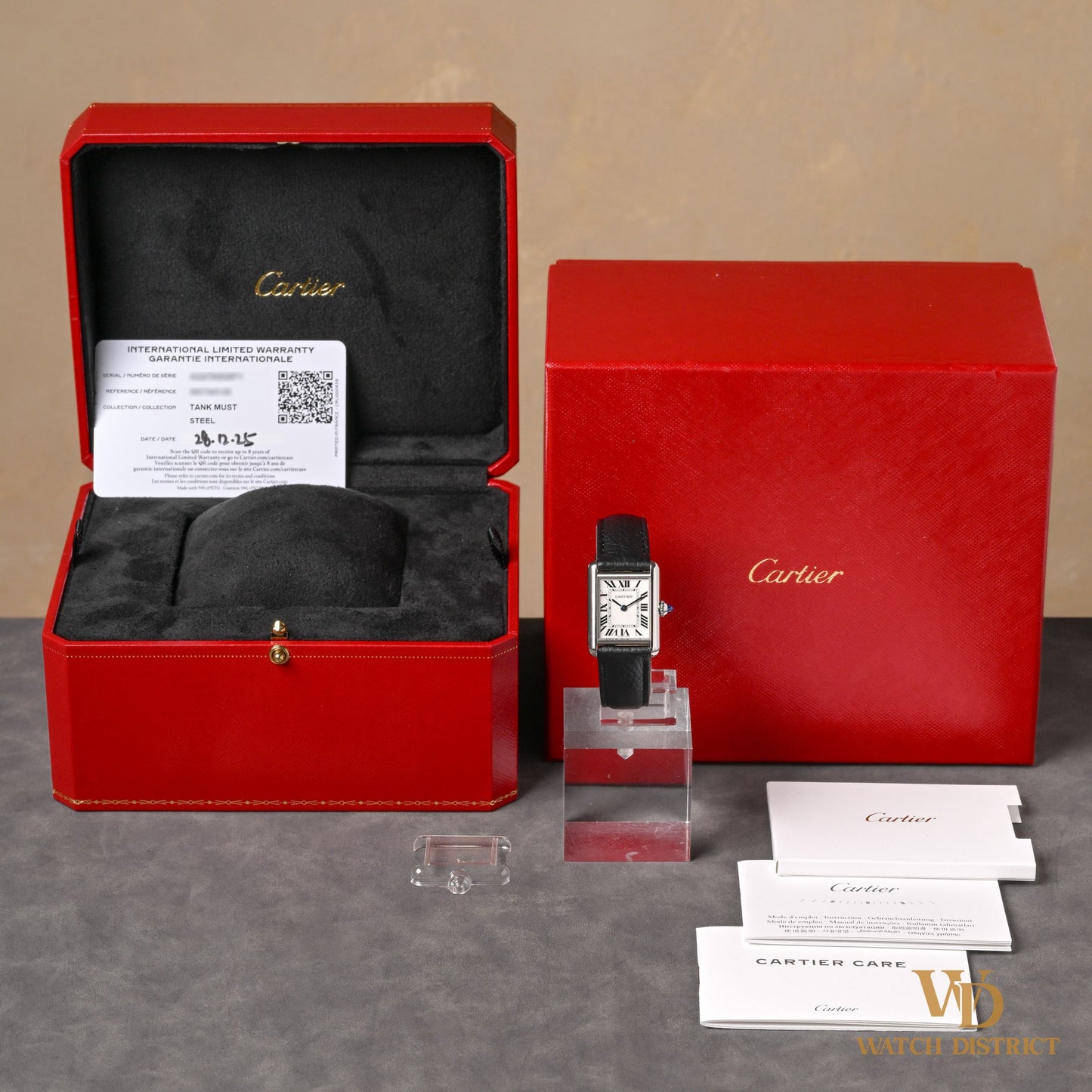 Cartier Must De Tank WSTA0135
