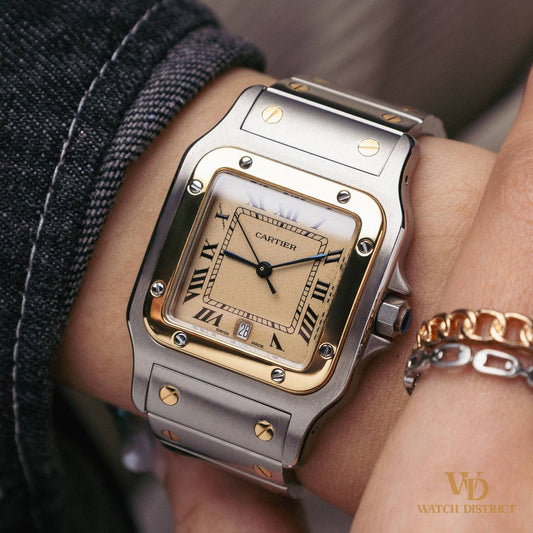 Cartier Santos Galbée W20011C4
