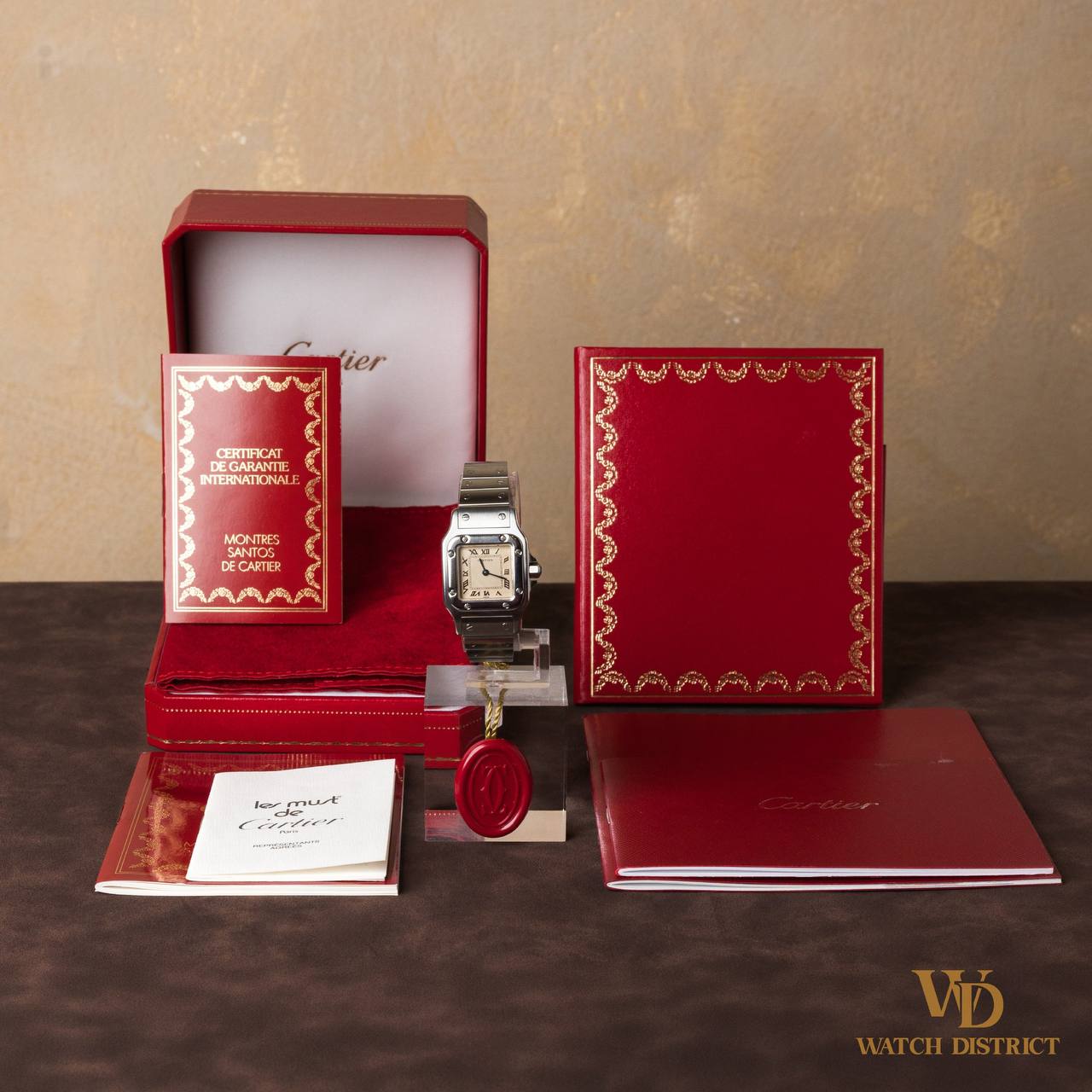 Cartier Santos Galbée W20024D6