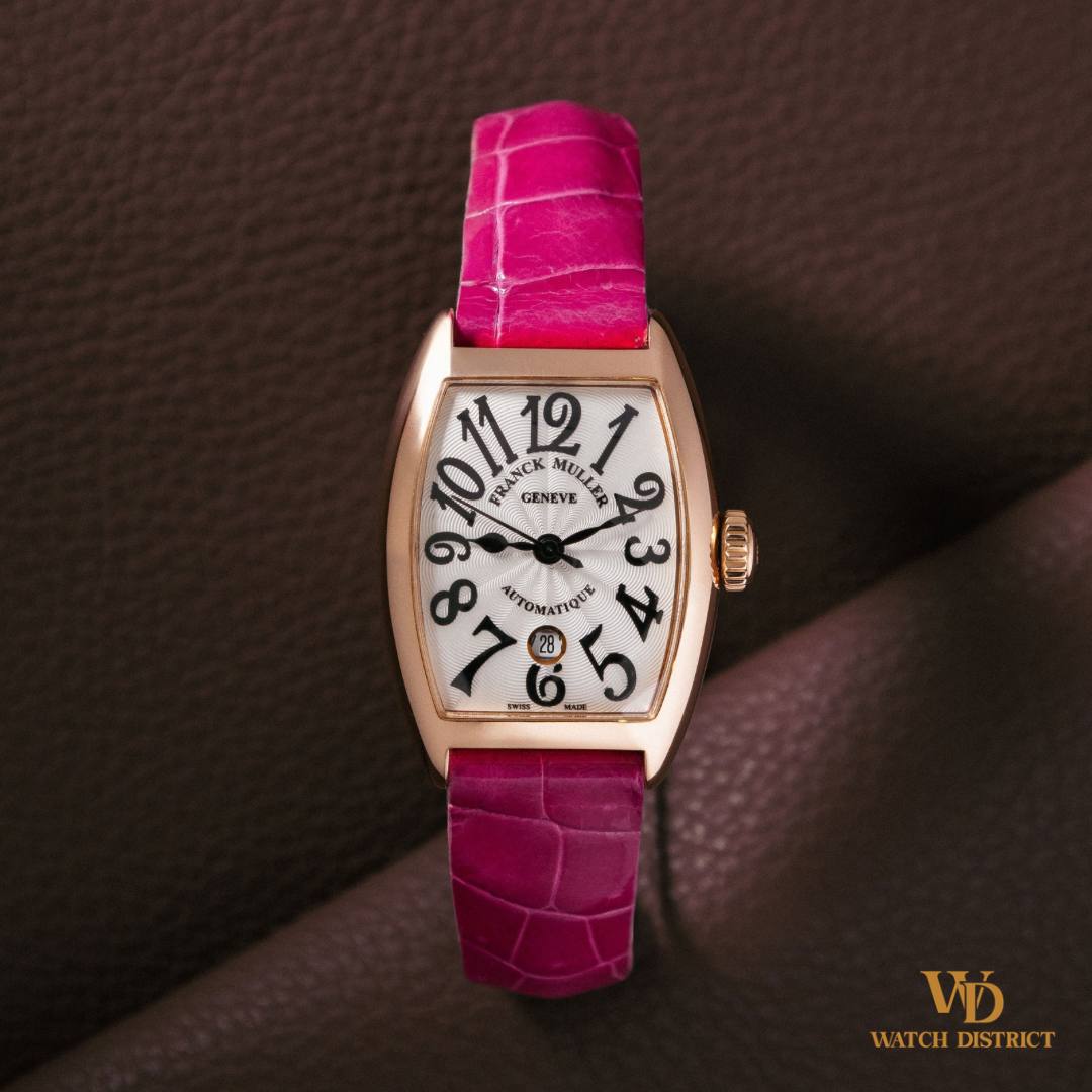 Franck Muller Cintrée Curvex 18K Pink Gold 1750SCATDTFO