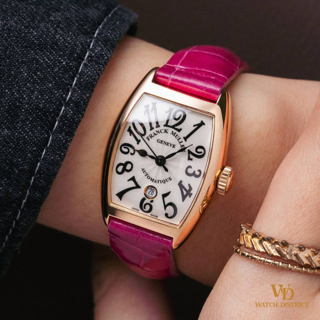 Franck Muller Cintrée Curvex 18K Pink Gold 1750SCATDTFO