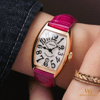 Franck Muller Cintrée Curvex 18K Pink Gold 1750SCATDTFO