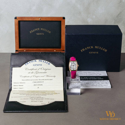 Franck Muller Cintrée Curvex 18K Pink Gold 1750SCATDTFO