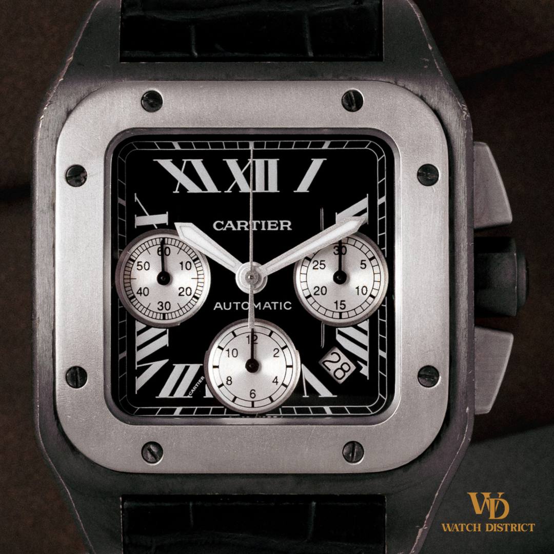 Cartier Santos 100 XL Chronograph W2020005