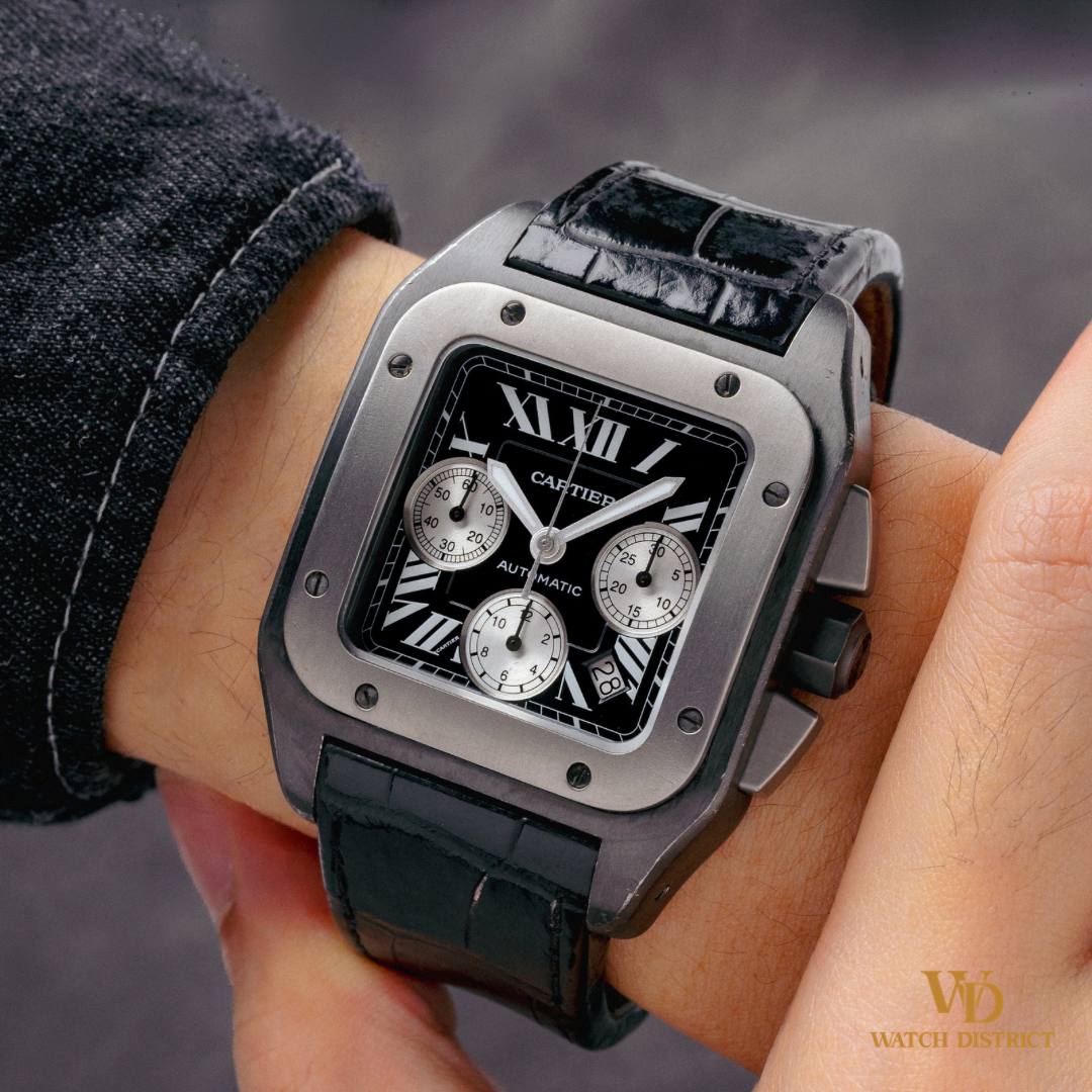 Cartier Santos 100 XL Chronograph W2020005