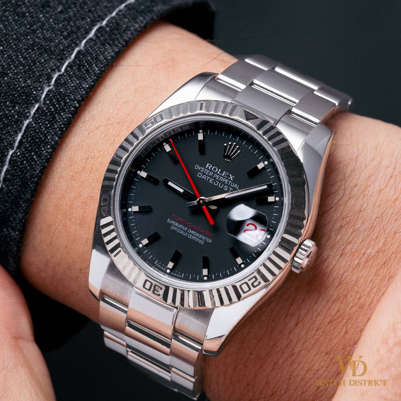 Rolex Datejust Turn-O-Graph 116264