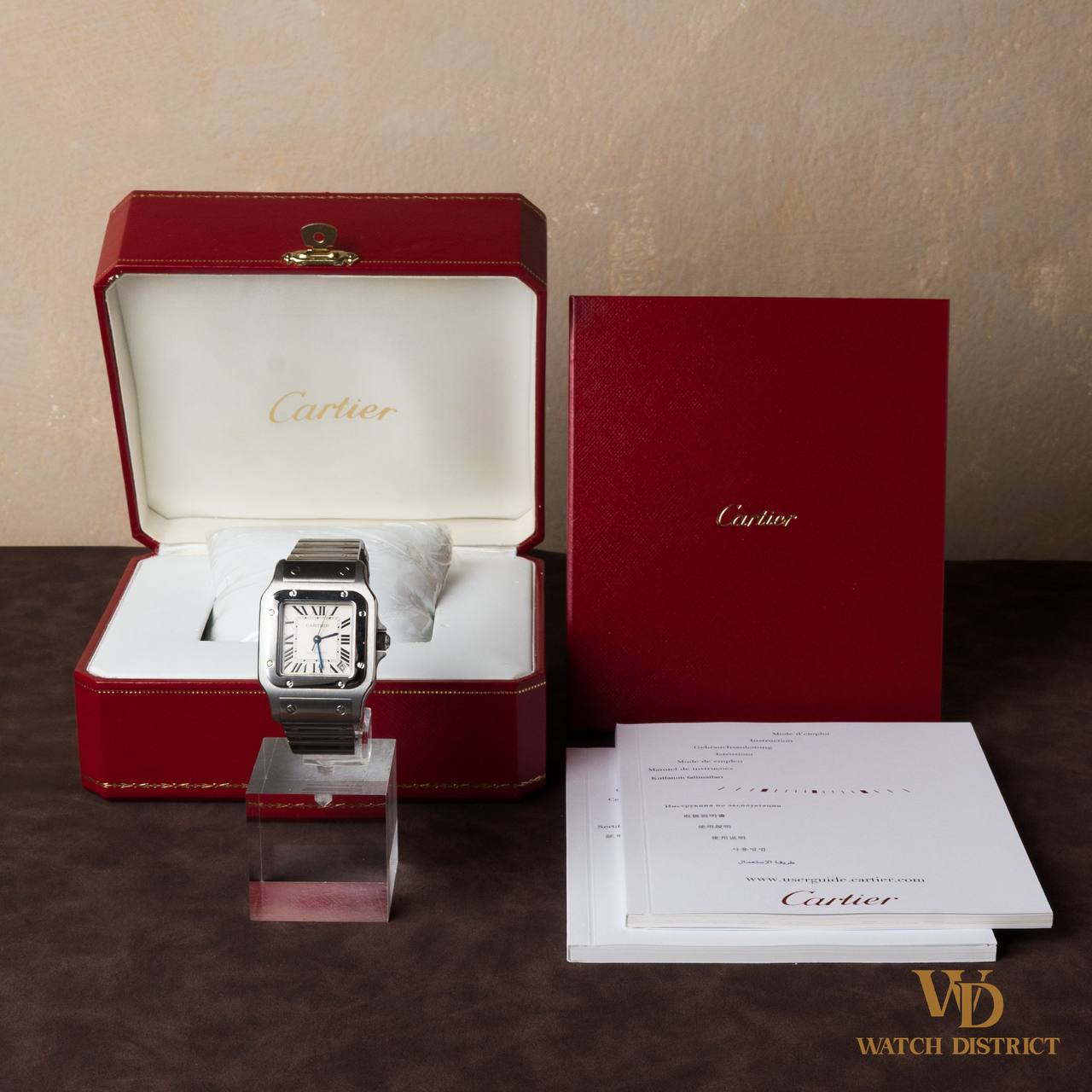 Cartier Santos Galbée W20098D6