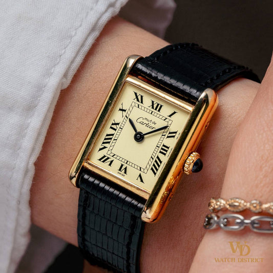 Cartier Tank Vermeil 5057001