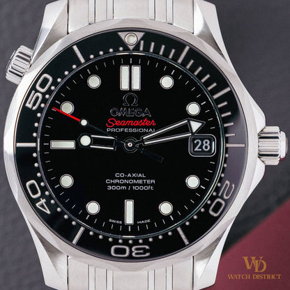 Omega Seamaster Black Dial 212.30.36.20.01.002