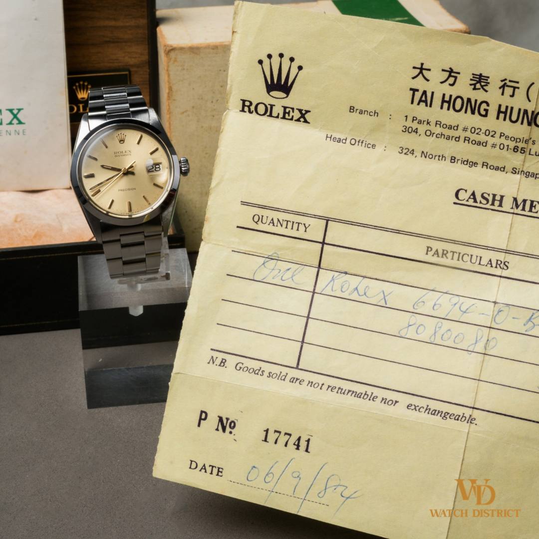 Rolex Oysterdate Precision 6694