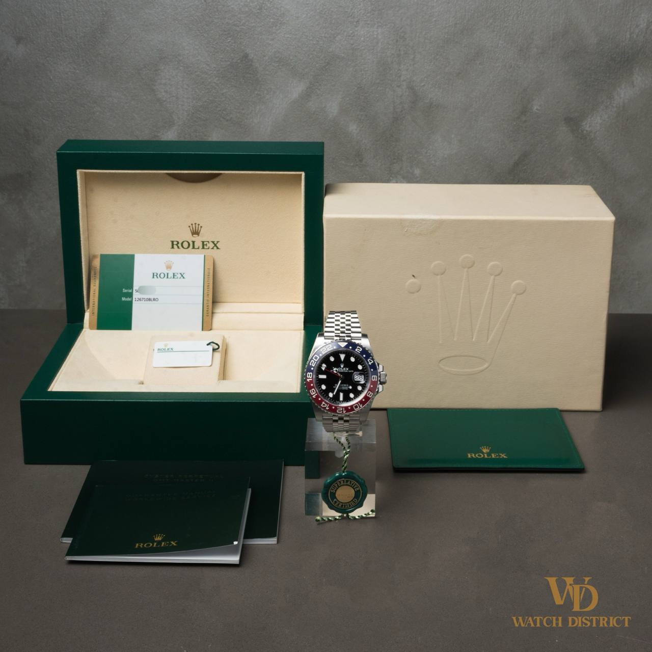 Rolex GMT-Master II 126710BLRO