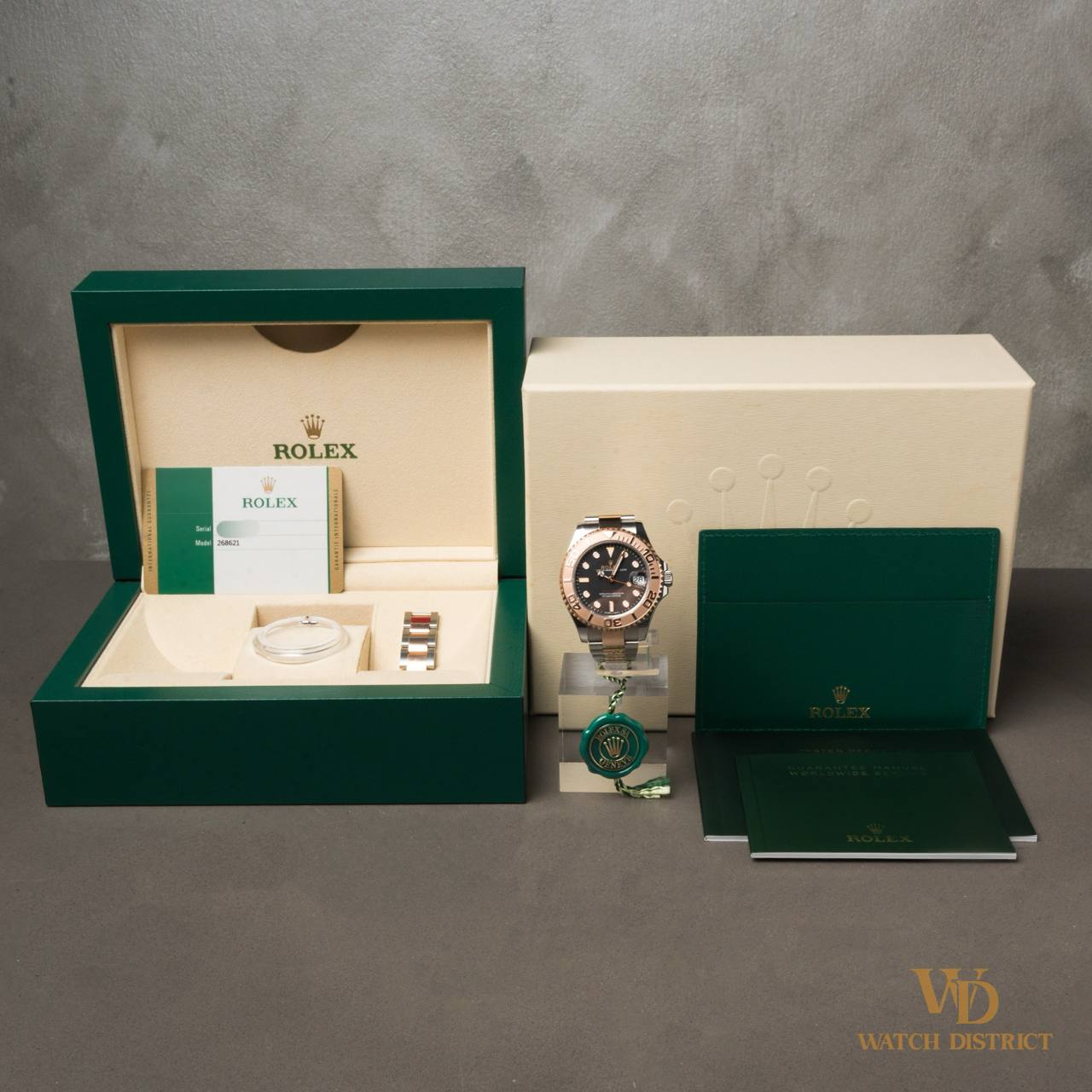 Rolex Two-Tone Rose Gold Yacht-Master 268621