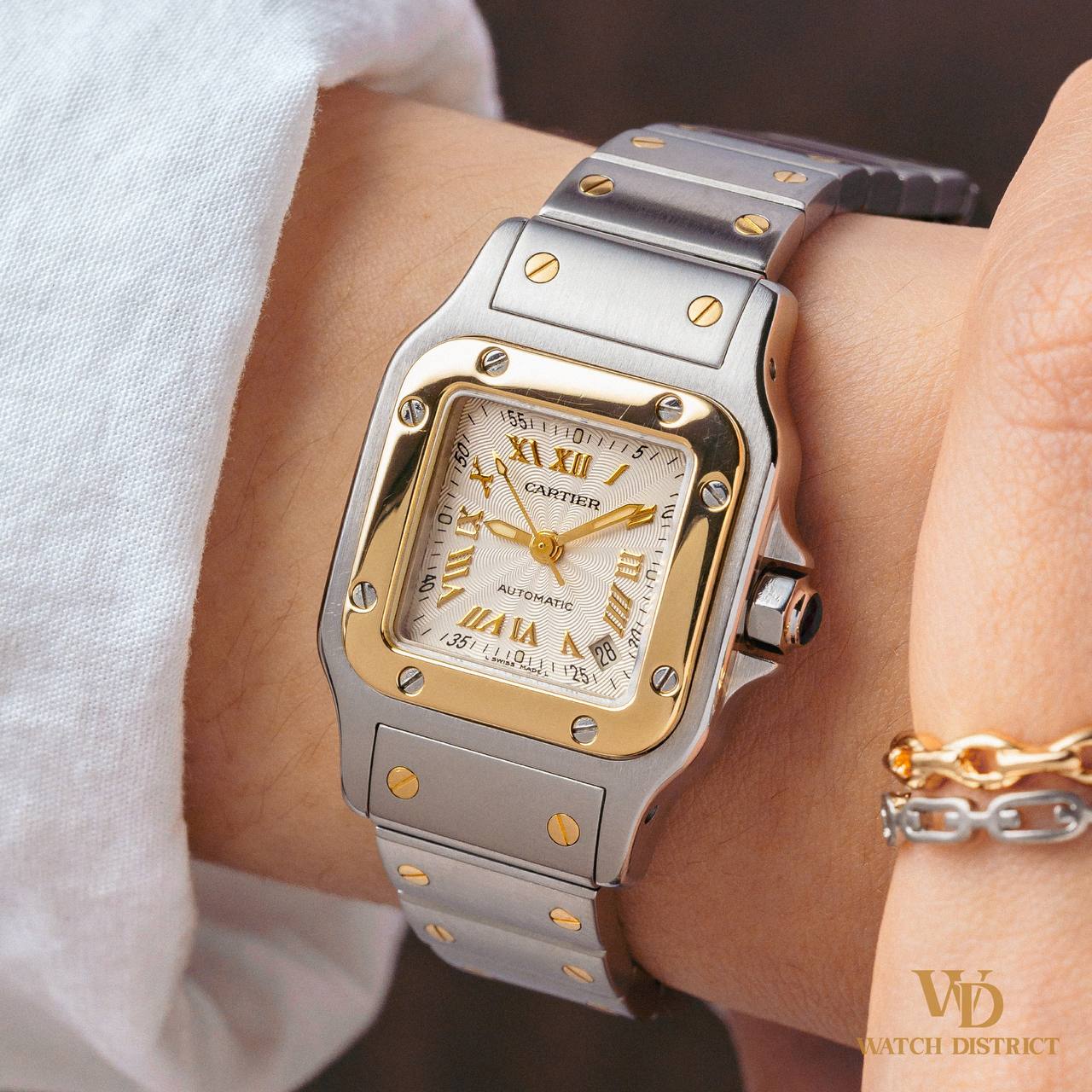 Cartier Santos Galbée 2423 W20045C4