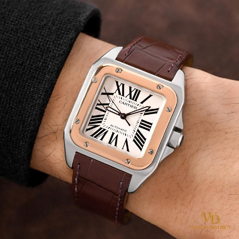 Cartier 33x Santos 100 W20106X8