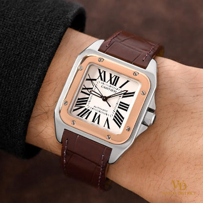 Cartier 33x Santos 100 W20106X8