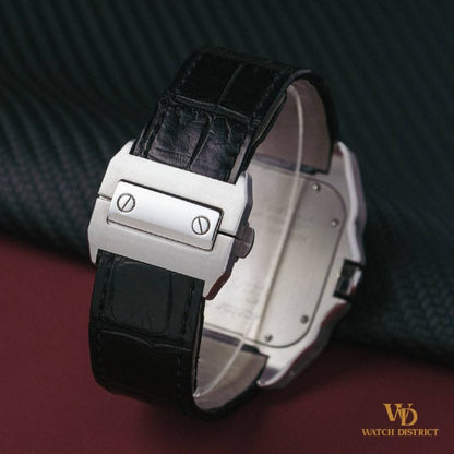 Cartier 38x41mm Santos 100 XL W20073X8 2656